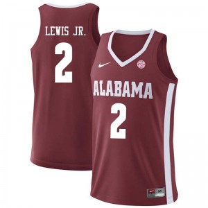 Men Alabama Crimson Tide Kira Lewis Jr. #2 Player Crimson Jersey 268411-782
