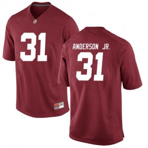 Men Alabama Crimson Tide Will Anderson Jr. #31 Game Crimson University Jerseys 842144-984