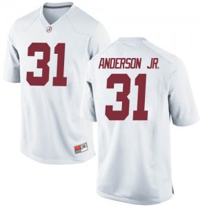 Men Alabama Crimson Tide Will Anderson Jr. #31 Game White Football Jerseys 893507-970