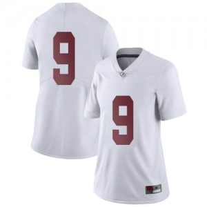 Women's Alabama Crimson Tide Bryce Young #9 Limited NCAA White Jersey 614797-928