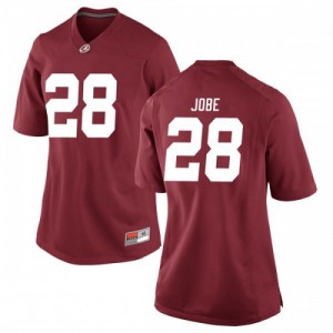 Women Alabama Crimson Tide Josh Jobe #28 Game Stitch Crimson Jersey 687108-569