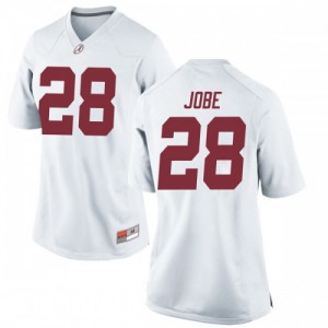 Women Alabama Crimson Tide Josh Jobe #28 Game White High School Jersey 473898-470