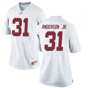 Womens Alabama Crimson Tide Will Anderson Jr. #31 Game Alumni White Jersey 179626-938
