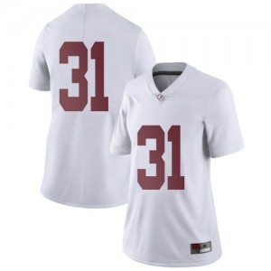 Womens Alabama Crimson Tide Will Anderson Jr. #31 Limited White Player Jersey 312025-417