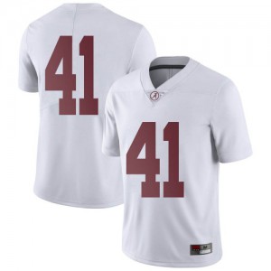 Youth Alabama Crimson Tide Chris Braswell #41 White Limited High School Jersey 677517-334