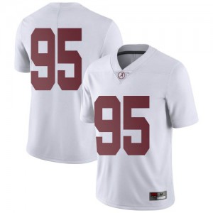 Youth Alabama Crimson Tide Ishmael Sopsher #95 College White Limited Jersey 153345-590