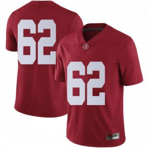 Youth Alabama Crimson Tide Jackson Roby #62 Embroidery Crimson Limited Jersey 848720-961