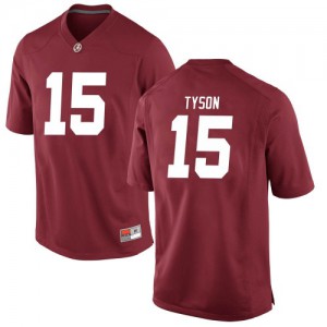 Youth Alabama Crimson Tide Paul Tyson #15 Crimson Replica NCAA Jersey 436366-465