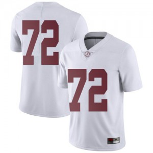 Youth Alabama Crimson Tide Pierce Quick #72 White Limited College Jersey 659331-494