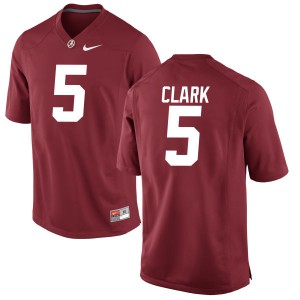 Youth Alabama Crimson Tide Ronnie Clark #5 Official Authentic Crimson Jersey 208346-906