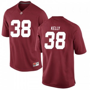 Youth Alabama Crimson Tide Sean Kelly #38 Game NCAA Crimson Jerseys 498641-124